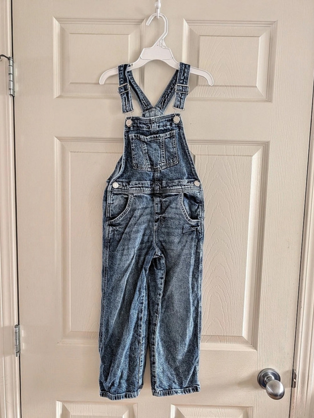 H&M 5T Denim Overalls in Blue Girls